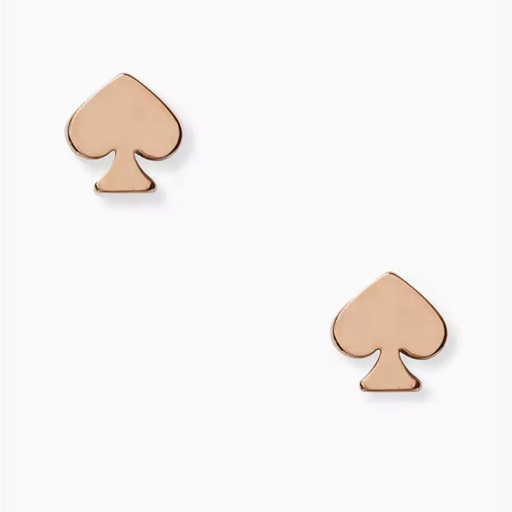 Kate Spade Mini Studs - Rose Gold NWT W/ Dust Bag - Picture 2 of 5